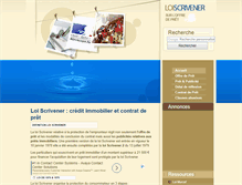 Tablet Screenshot of loiscrivener.com